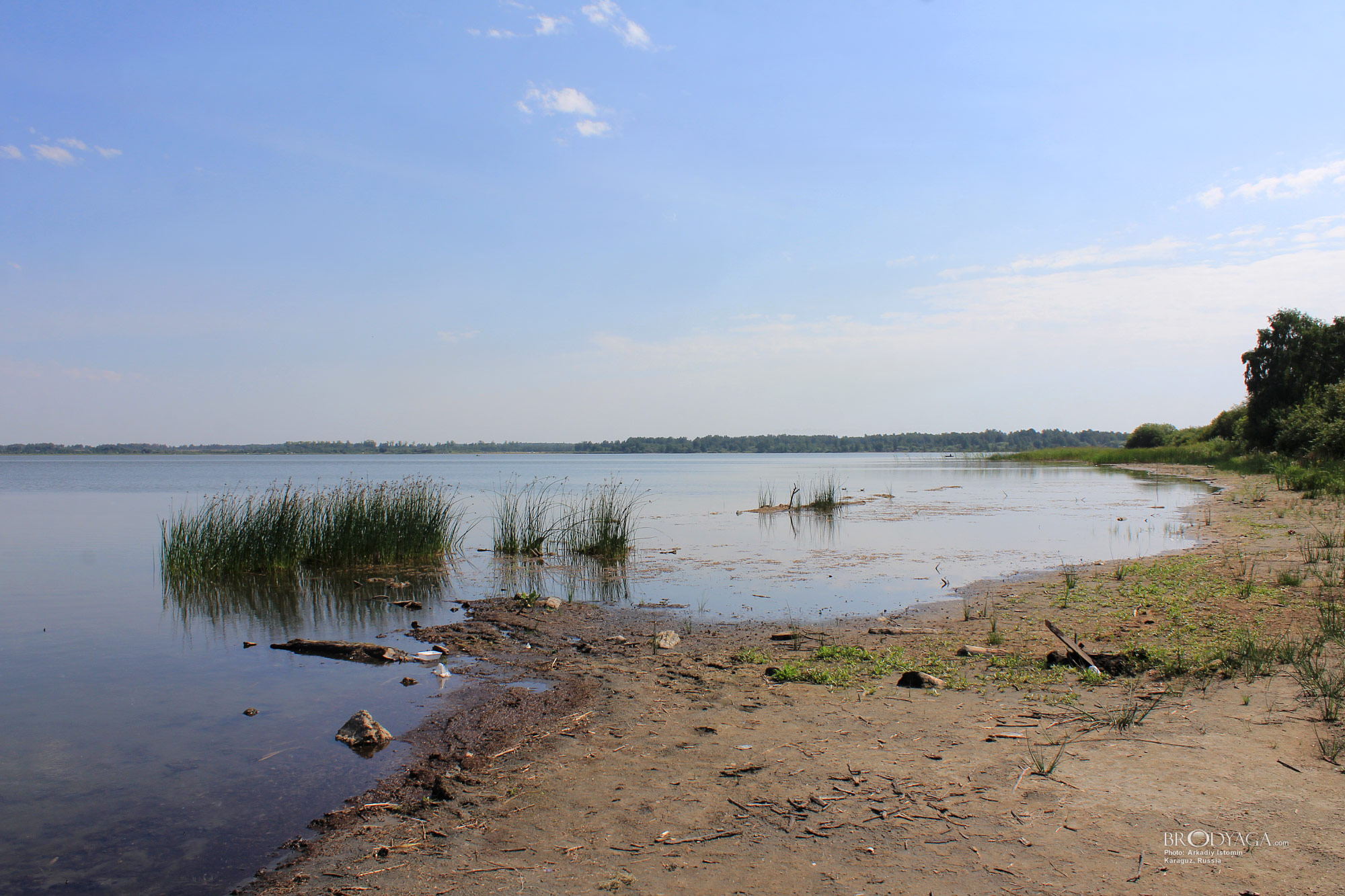 Znamenka, lake Karaguz (Знаменка, озеро Карагуз)